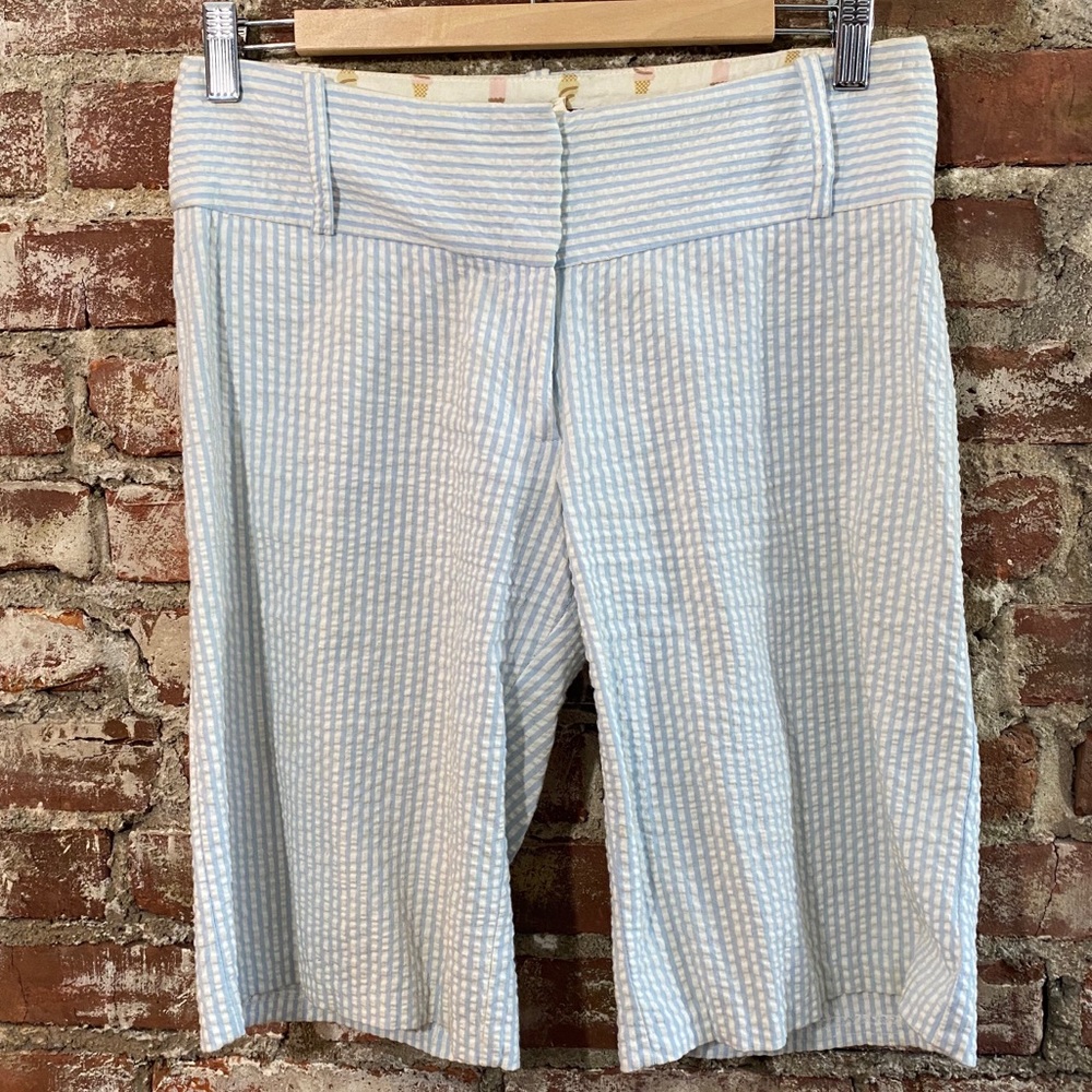 Necessary Objects Stripes Bermudas